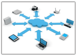 cloud connection graphic