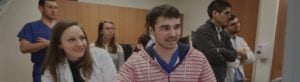 medical staff educating from core sound imaging