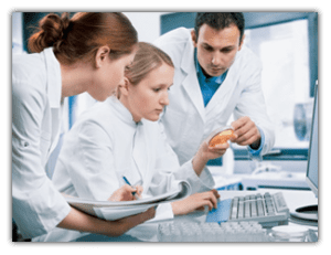 clinical research team gathering