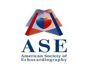 logo for the american society of echocardiography