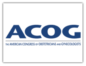 ACOG dark blue logo