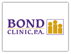 logo for bond clinic, p.a.