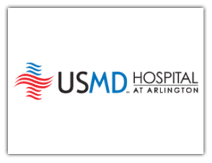 logo for usmd hospital at arlington