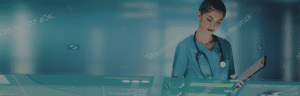 medical staff reviewing medical records
