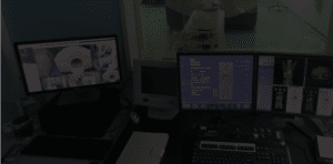 dimly lit advanced medical images