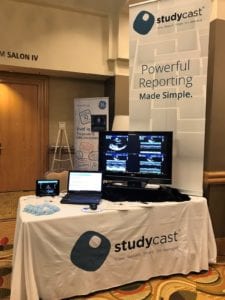 Core Sound Studycast Medical Imaging Software Display at Conference