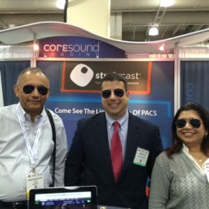 Core Sound Studycast Demo Booth